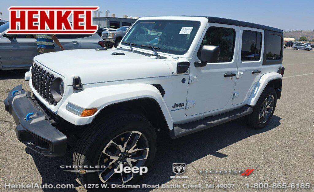 used 2024 Jeep Wrangler 4xe car, priced at $32,995