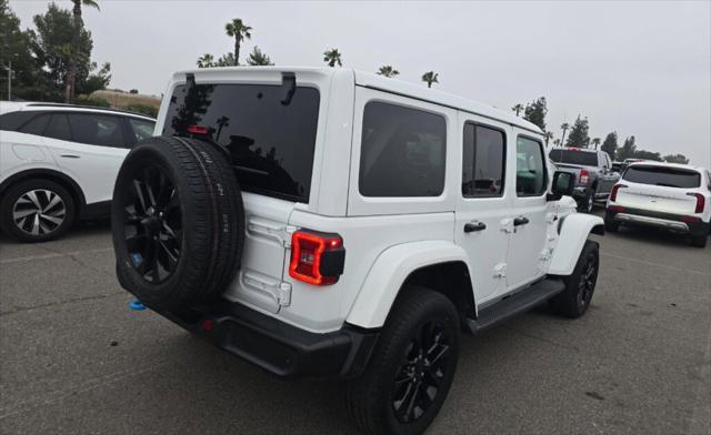 used 2022 Jeep Wrangler Unlimited 4xe car, priced at $33,998