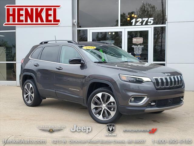 used 2022 Jeep Cherokee car, priced at $27,992