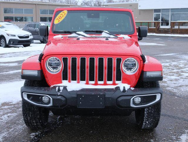 used 2022 Jeep Wrangler Unlimited car, priced at $31,996