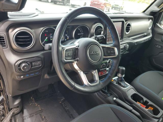 used 2022 Jeep Wrangler Unlimited 4xe car, priced at $34,996