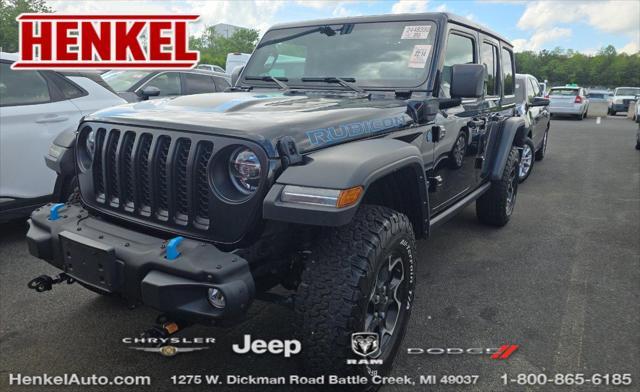 used 2022 Jeep Wrangler Unlimited 4xe car, priced at $34,996
