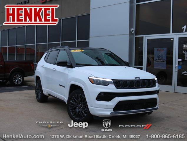 used 2023 Jeep Compass car, priced at $27,995