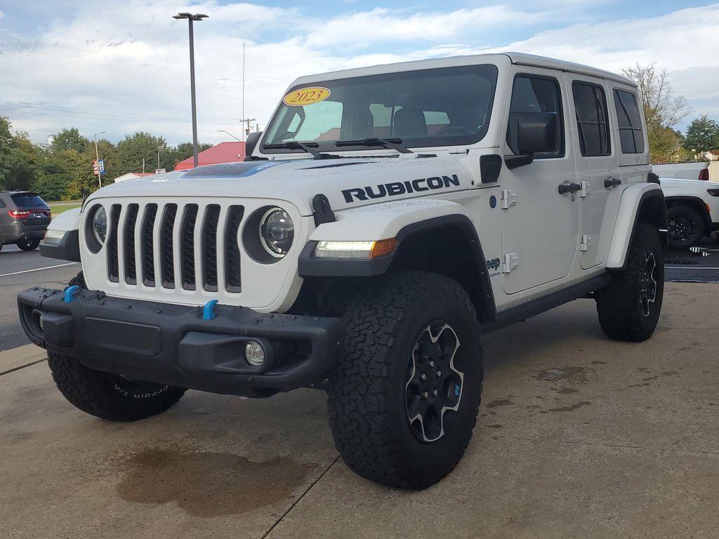 used 2023 Jeep Wrangler 4xe car, priced at $36,996