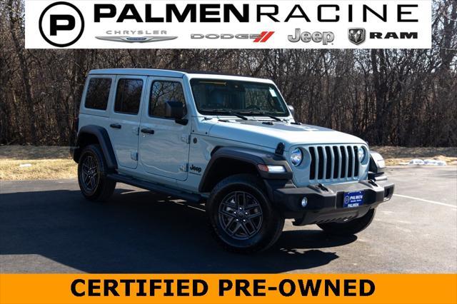 used 2024 Jeep Wrangler car, priced at $38,996