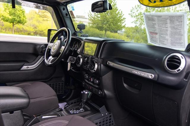 used 2013 Jeep Wrangler Unlimited car, priced at $16,700