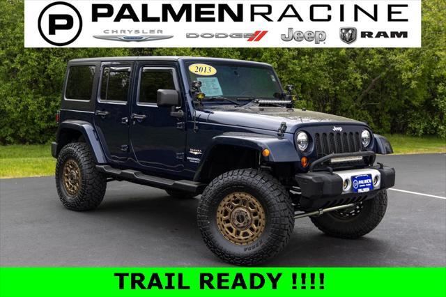 used 2013 Jeep Wrangler Unlimited car, priced at $16,700