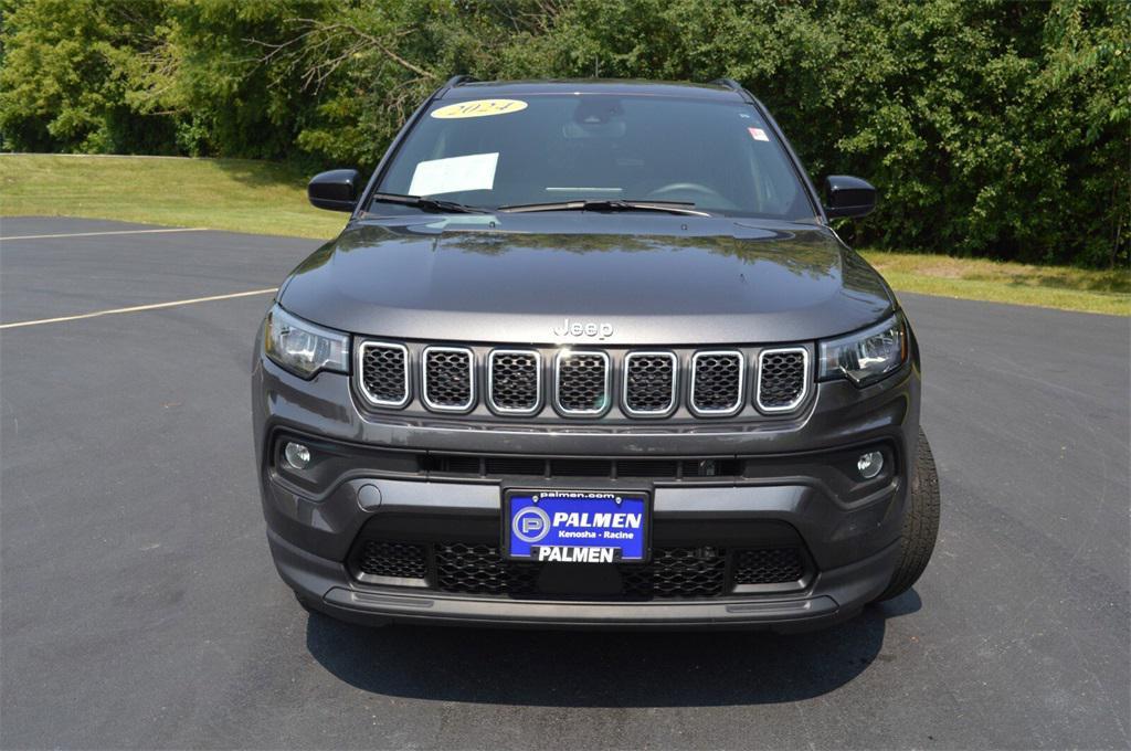 used 2024 Jeep Compass car, priced at $25,360