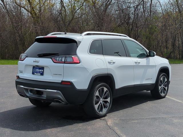 used 2021 Jeep Cherokee car, priced at $25,442