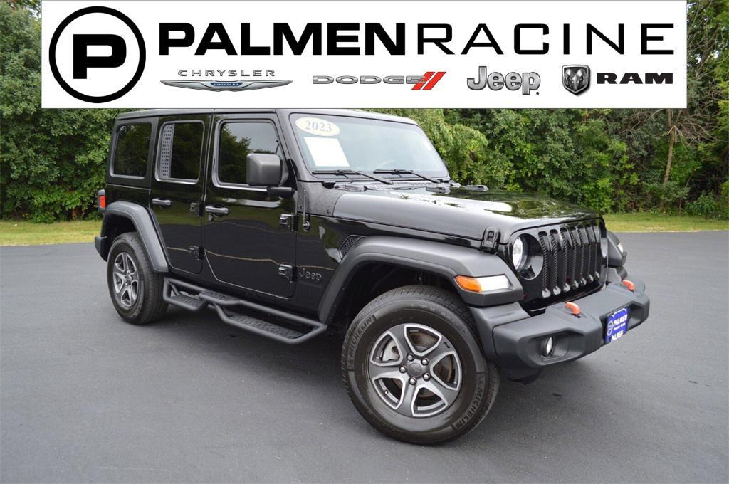 used 2023 Jeep Wrangler car, priced at $34,641