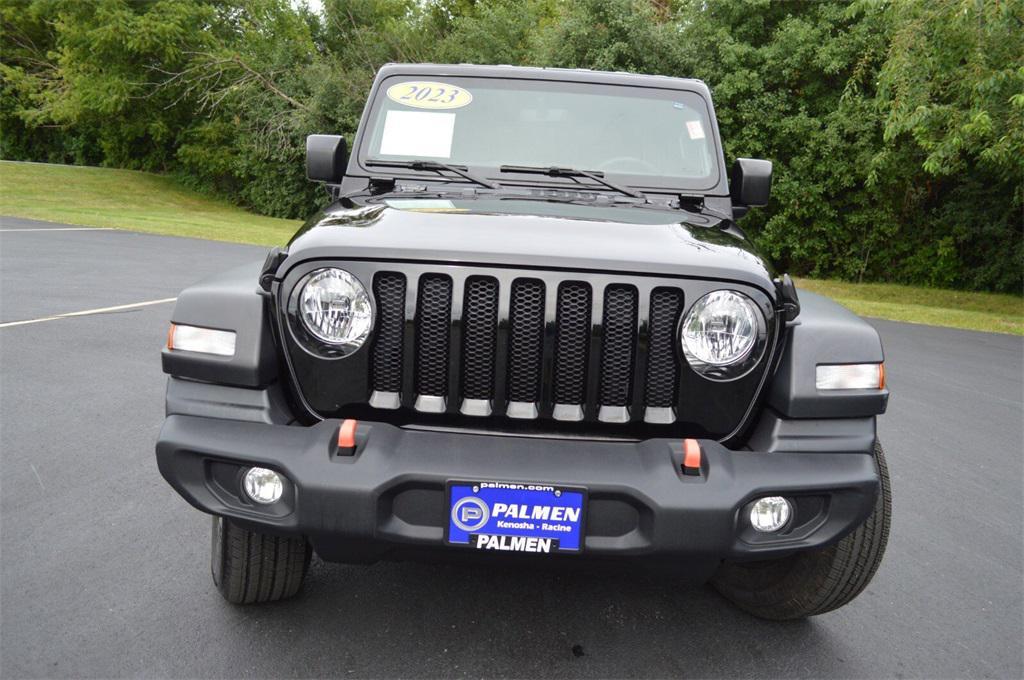 used 2023 Jeep Wrangler car, priced at $34,641