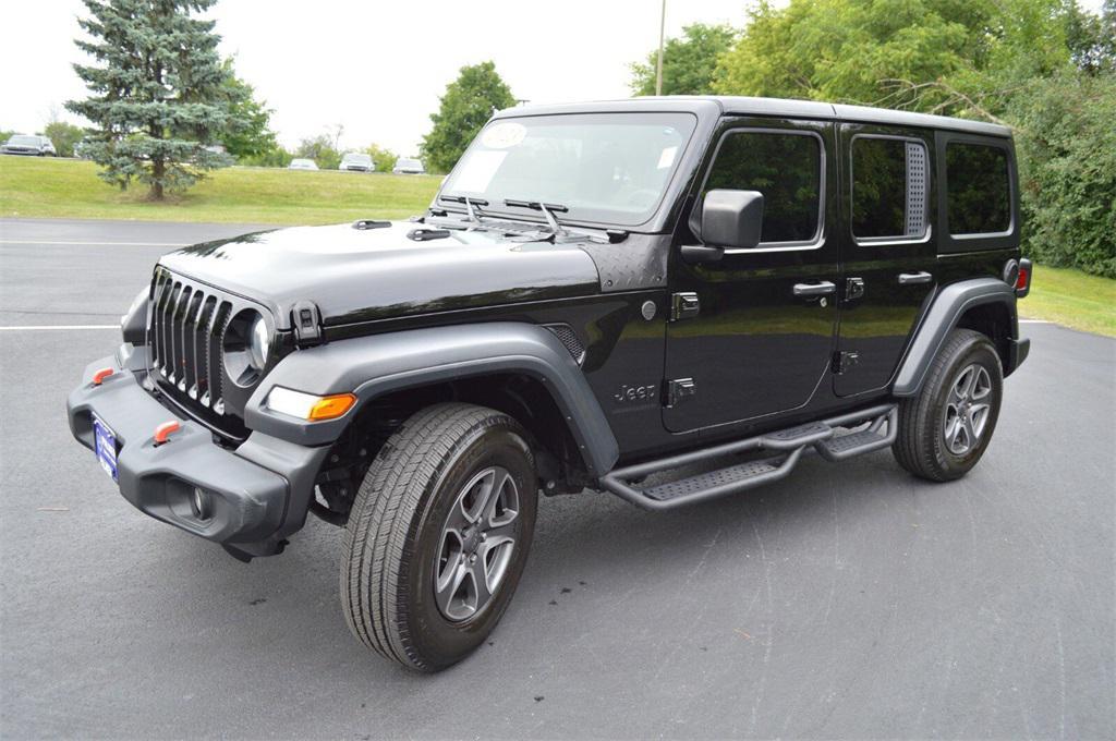 used 2023 Jeep Wrangler car, priced at $34,641