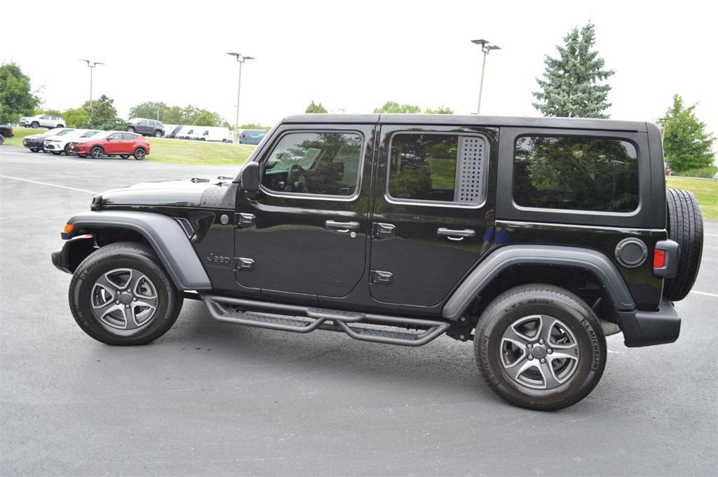 used 2023 Jeep Wrangler car, priced at $34,641