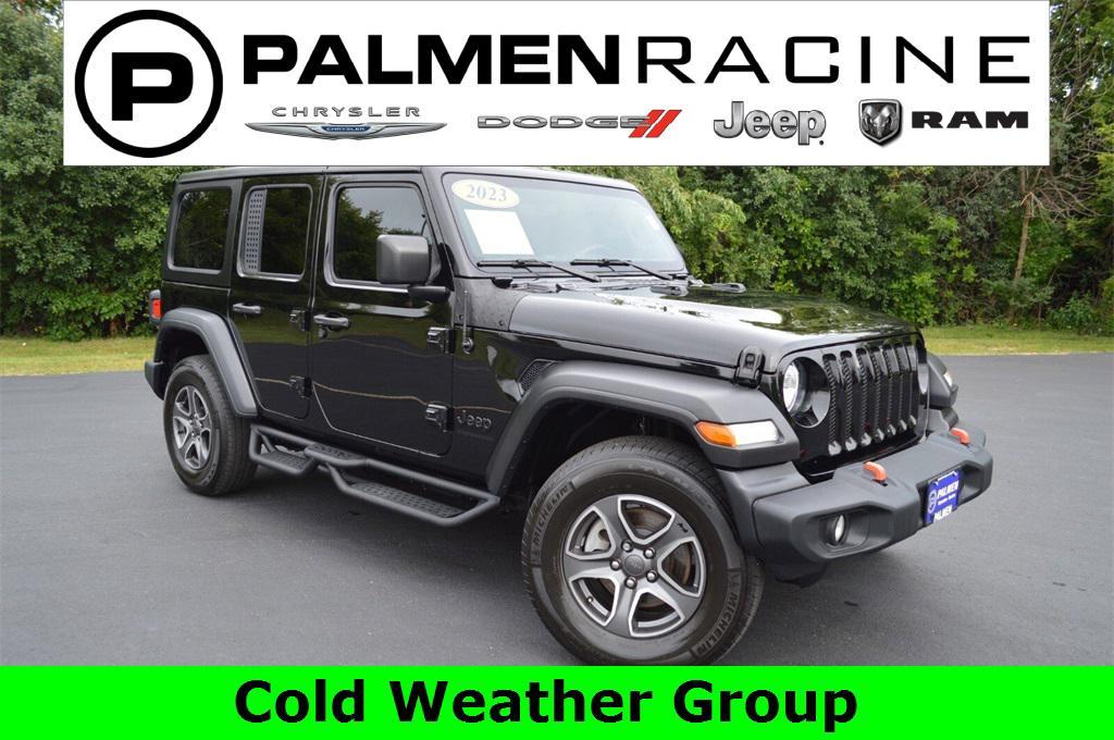 used 2023 Jeep Wrangler car, priced at $34,373