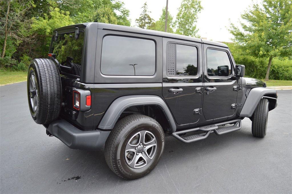 used 2023 Jeep Wrangler car, priced at $34,641