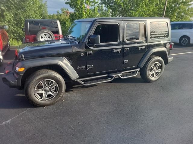 used 2023 Jeep Wrangler car, priced at $34,847