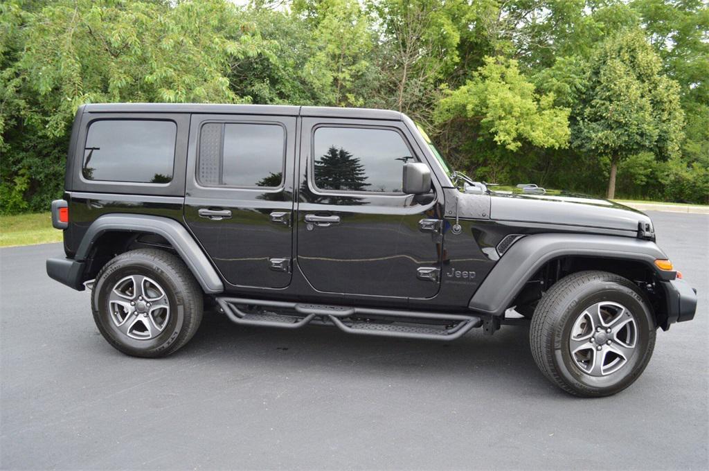 used 2023 Jeep Wrangler car, priced at $34,641