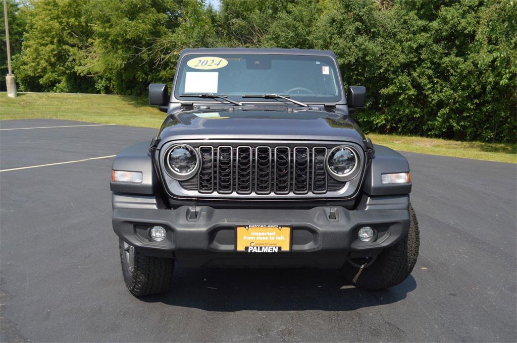 used 2024 Jeep Wrangler car, priced at $39,393