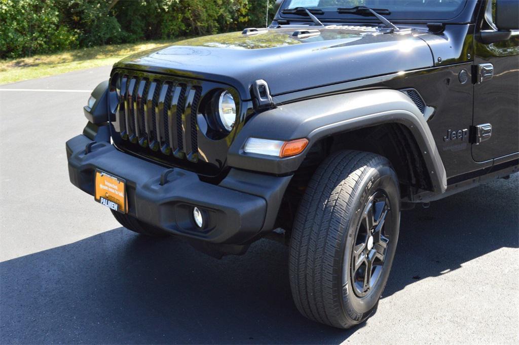 used 2021 Jeep Wrangler car, priced at $27,637