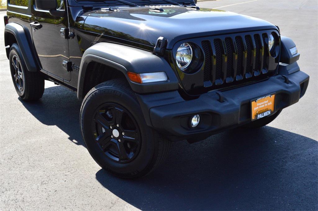 used 2021 Jeep Wrangler car, priced at $27,637
