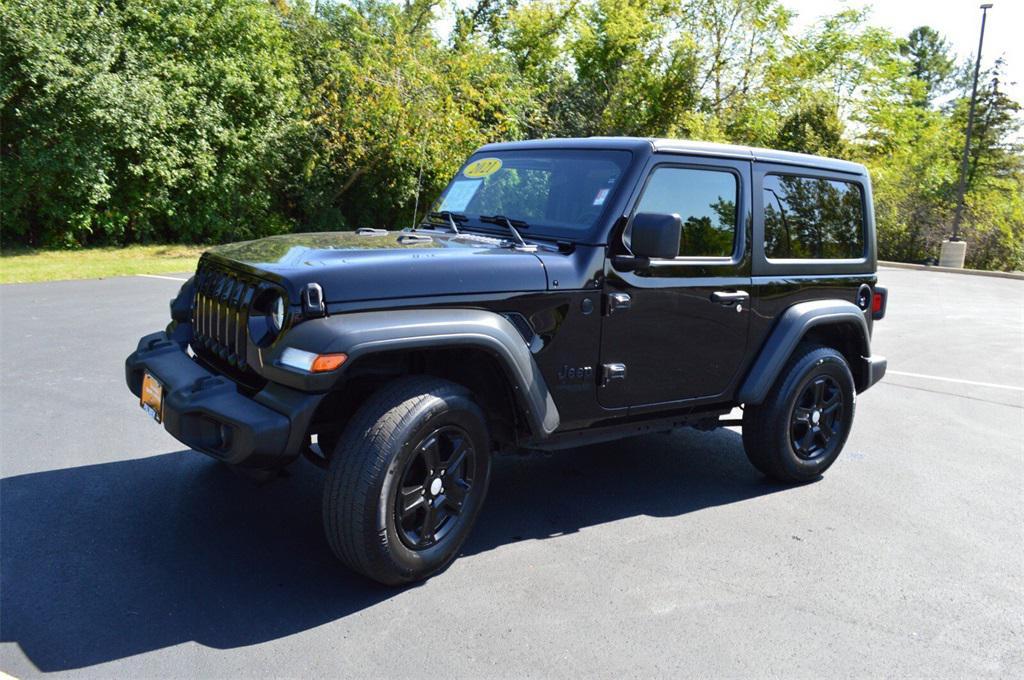 used 2021 Jeep Wrangler car, priced at $27,637