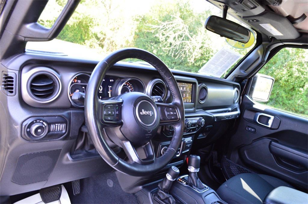 used 2021 Jeep Wrangler car, priced at $27,637
