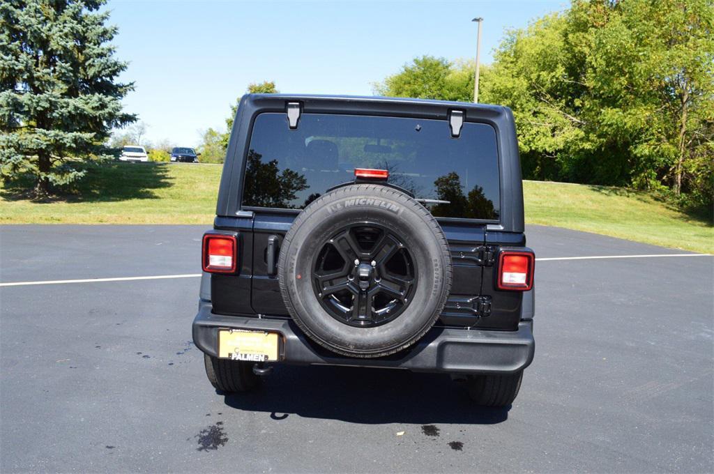 used 2021 Jeep Wrangler car, priced at $27,637