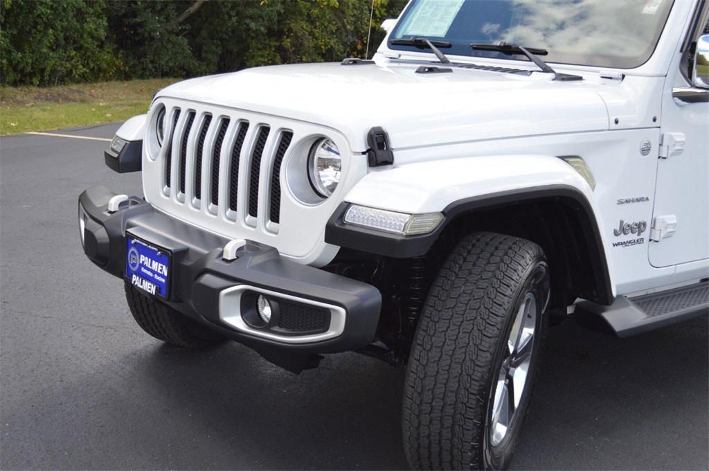 used 2020 Jeep Wrangler Unlimited car, priced at $30,958