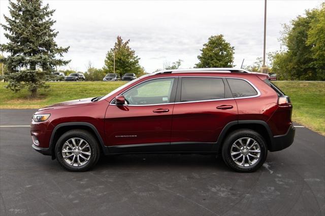 used 2021 Jeep Cherokee car, priced at $23,996