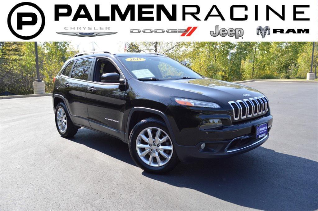 used 2017 Jeep Cherokee car, priced at $11,396