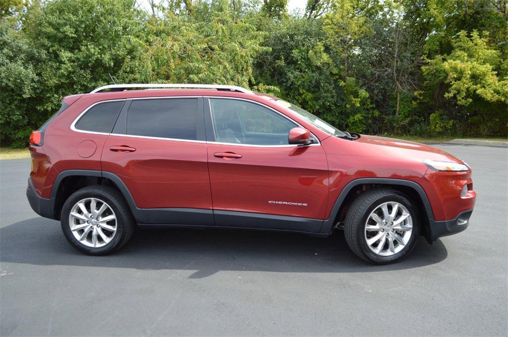 used 2014 Jeep Cherokee car, priced at $13,590