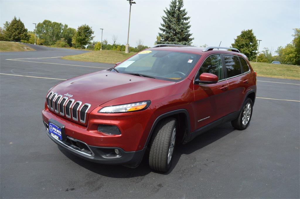 used 2014 Jeep Cherokee car, priced at $13,590