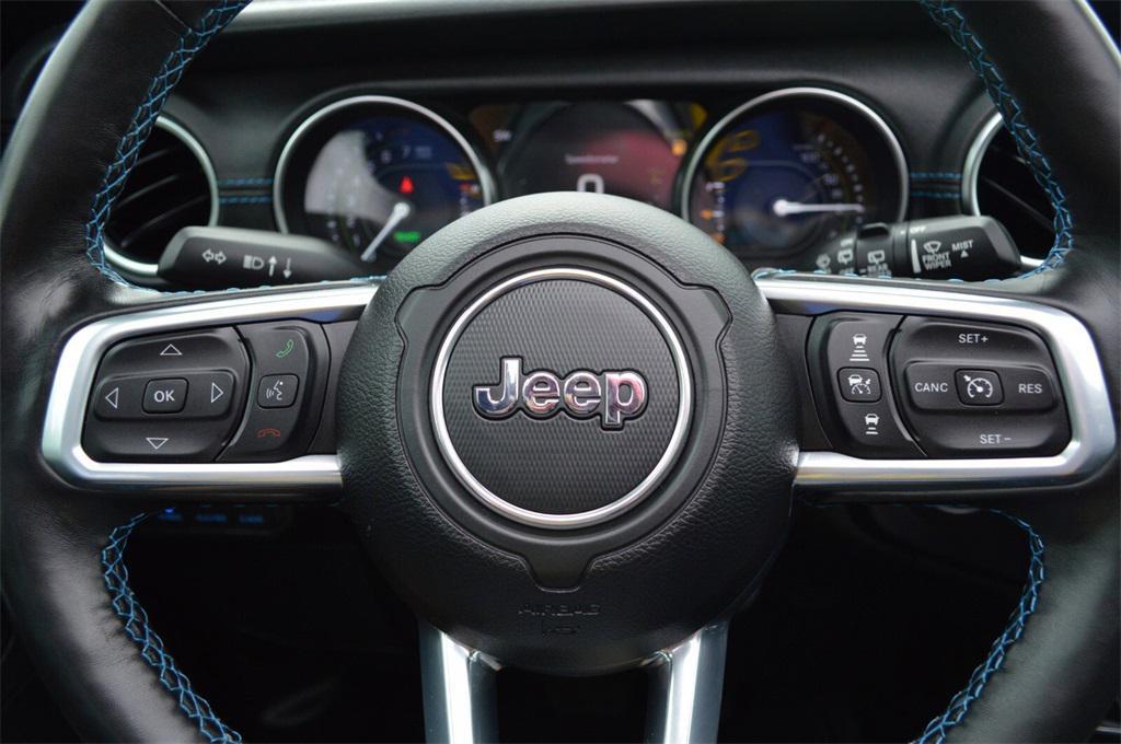 used 2021 Jeep Wrangler Unlimited 4xe car, priced at $34,645