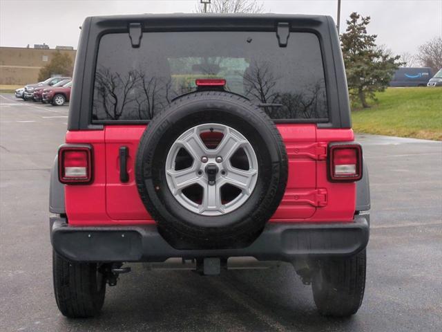 used 2022 Jeep Wrangler Unlimited car, priced at $32,551