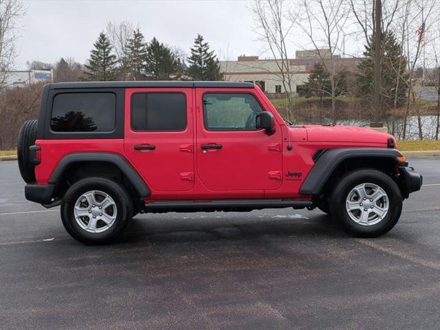 used 2022 Jeep Wrangler Unlimited car, priced at $32,752