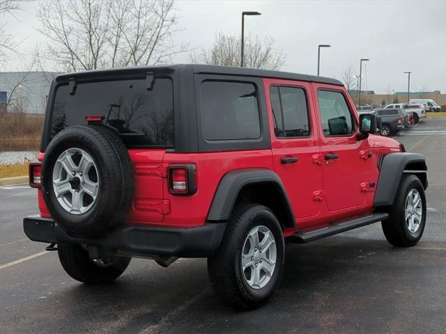 used 2022 Jeep Wrangler Unlimited car, priced at $32,551