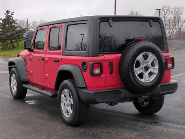 used 2022 Jeep Wrangler Unlimited car, priced at $32,752
