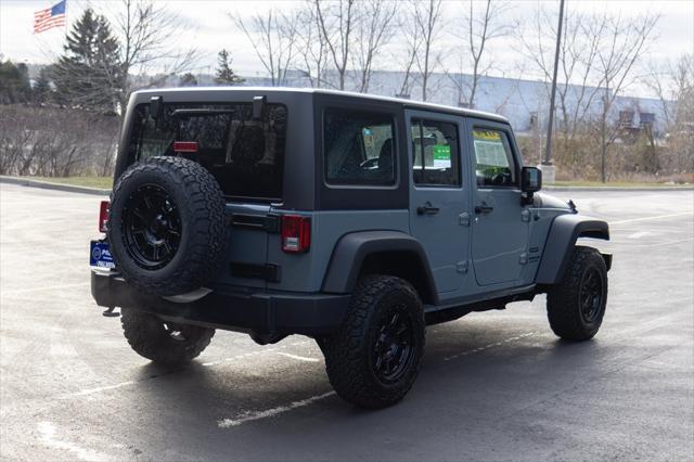 used 2014 Jeep Wrangler Unlimited car, priced at $15,996