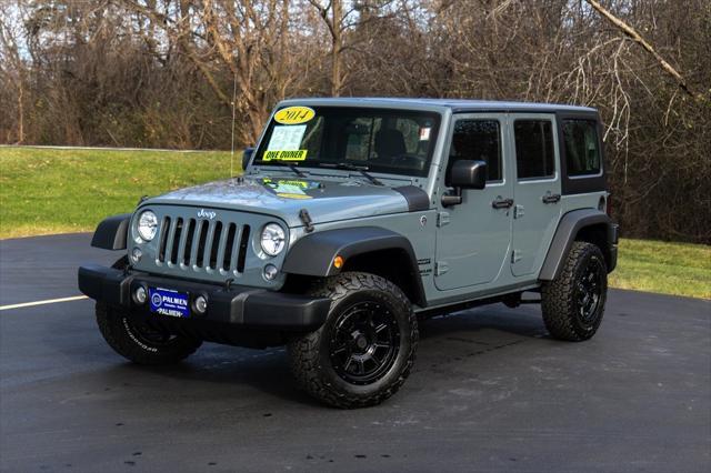 used 2014 Jeep Wrangler Unlimited car, priced at $15,996