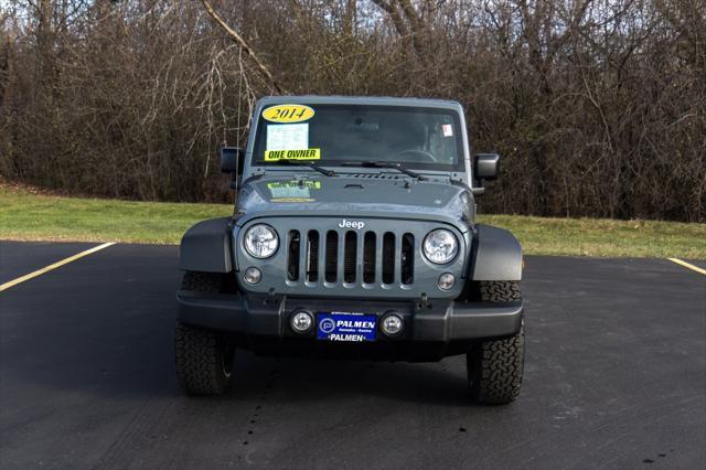 used 2014 Jeep Wrangler Unlimited car, priced at $15,996