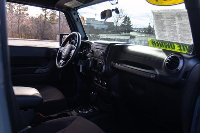 used 2014 Jeep Wrangler Unlimited car, priced at $15,996