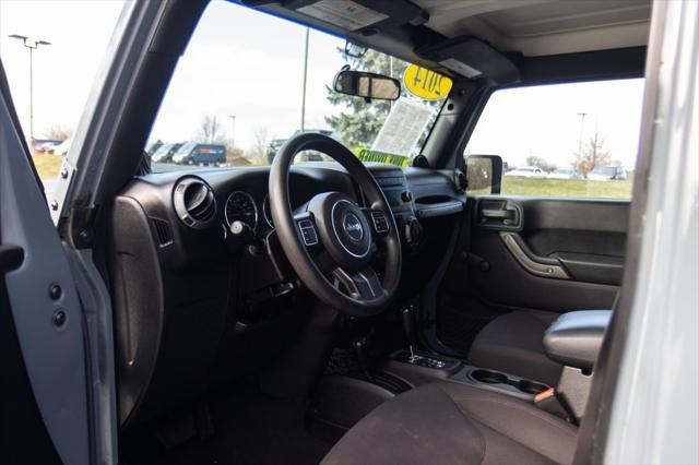 used 2014 Jeep Wrangler Unlimited car, priced at $15,996