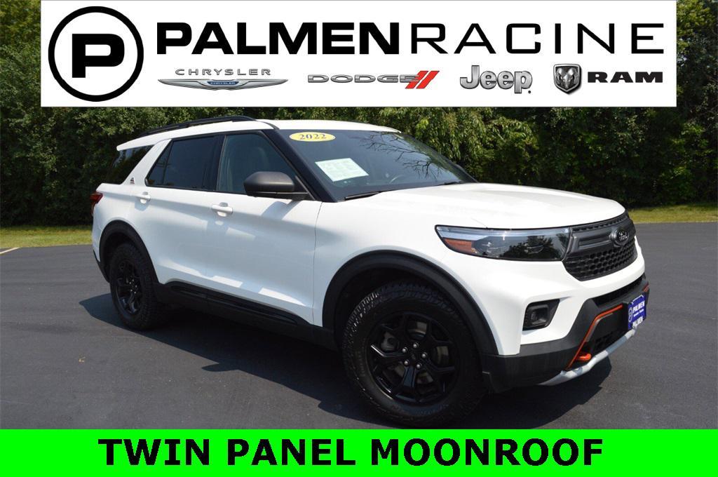 used 2022 Ford Explorer car, priced at $34,991