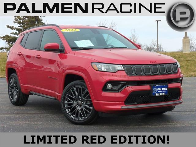 used 2022 Jeep Compass car, priced at $24,917