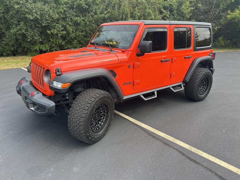 used 2019 Jeep Wrangler Unlimited car, priced at $30,917