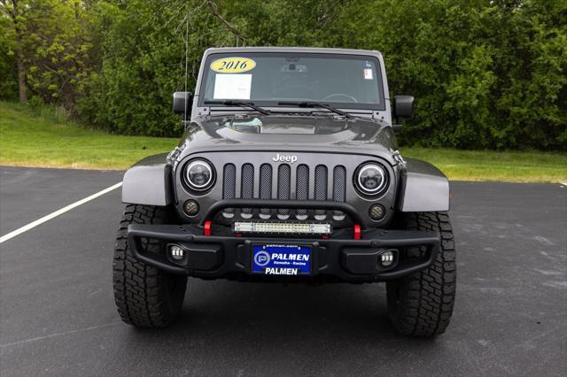 used 2016 Jeep Wrangler Unlimited car, priced at $23,996