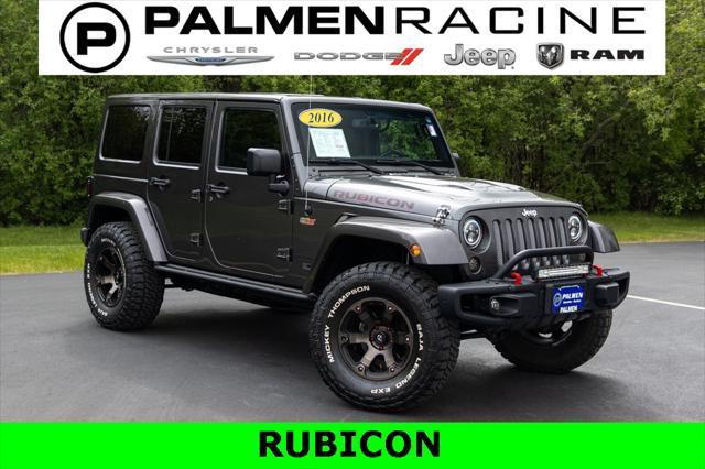 used 2016 Jeep Wrangler Unlimited car, priced at $23,996