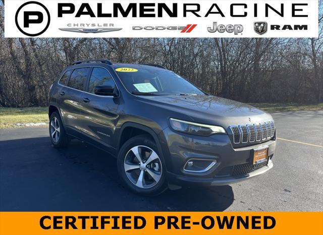 used 2022 Jeep Cherokee car, priced at $26,996