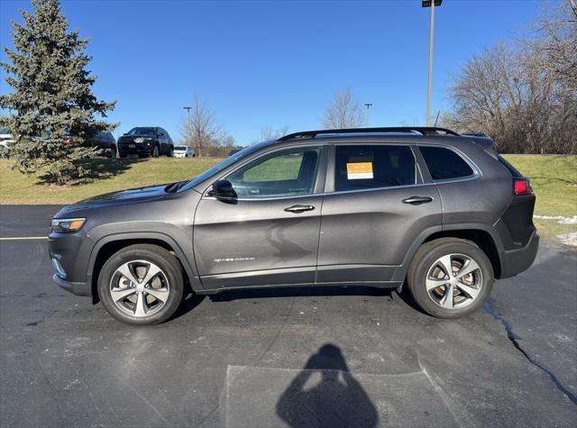 used 2022 Jeep Cherokee car, priced at $28,469