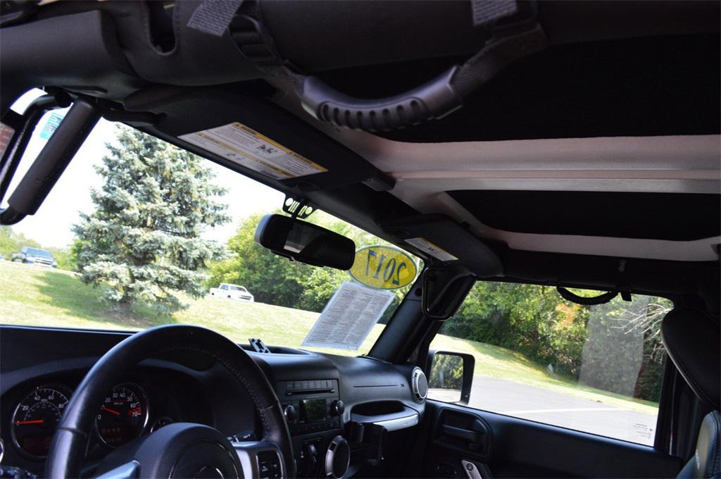 used 2017 Jeep Wrangler Unlimited car, priced at $22,905